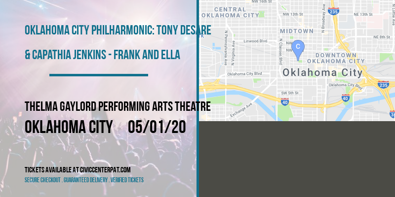 Oklahoma City Philharmonic: Tony DeSare & Capathia Jenkins - Frank and Ella at Thelma Gaylord Performing Arts Theatre