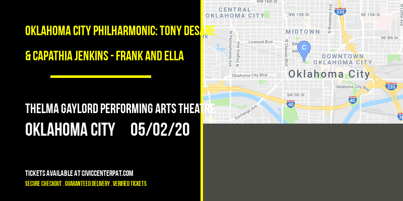 Oklahoma City Philharmonic: Tony DeSare & Capathia Jenkins - Frank and Ella at Thelma Gaylord Performing Arts Theatre
