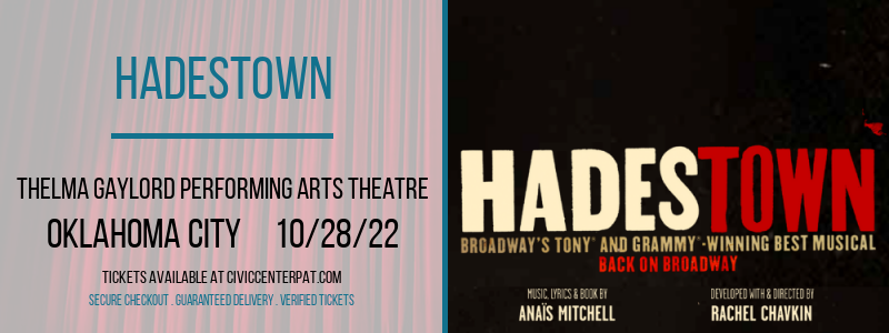 Hadestown at Thelma Gaylord Performing Arts Theatre