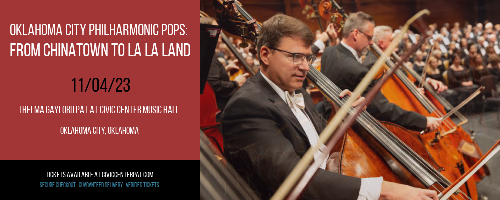 Oklahoma City Philharmonic Pops at Thelma Gaylord PAT At Civic Center Music Hall