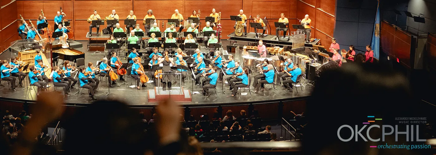 Thelma Gaylord Performing Arts Theatre orchestra