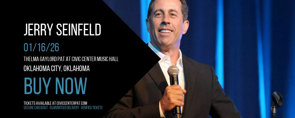 Jerry Seinfeld at Thelma Gaylord PAT At Civic Center Music Hall